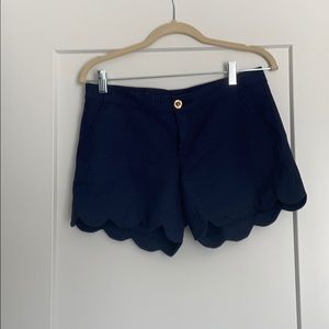 Lilly Pulitzer Buttercup Scalloped Shorts